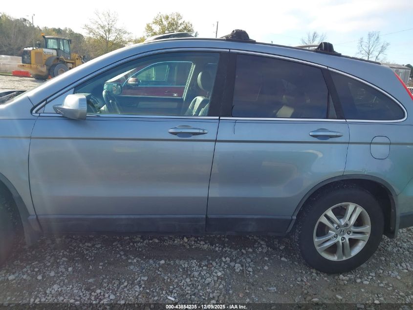 2010 Honda Cr-V Ex-L VIN: 5J6RE3H72AL038366 Lot: 43854235