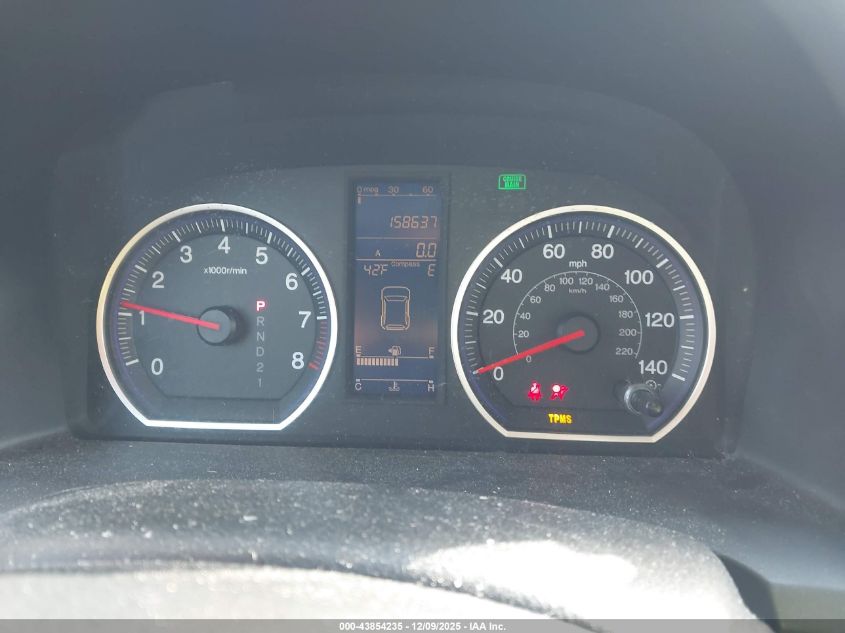 2010 Honda Cr-V Ex-L VIN: 5J6RE3H72AL038366 Lot: 43854235