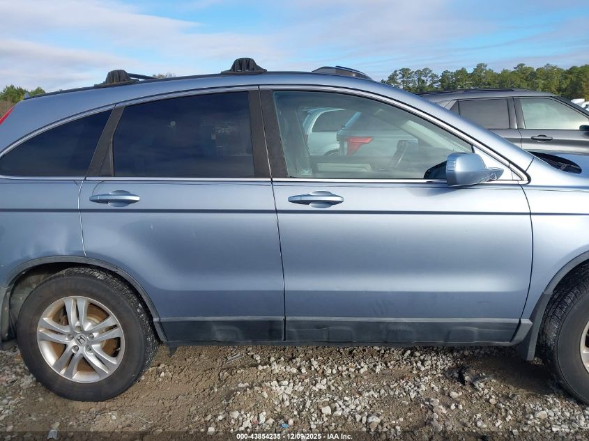 2010 Honda Cr-V Ex-L VIN: 5J6RE3H72AL038366 Lot: 43854235