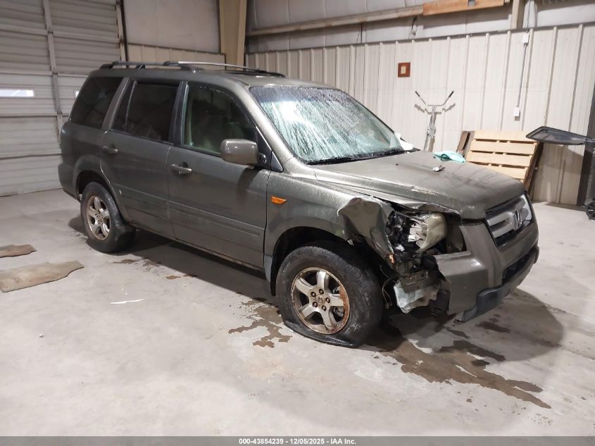 2006 Honda Pilot Ex-L VIN: 5FNYF28666B029728 Lot: 43854239