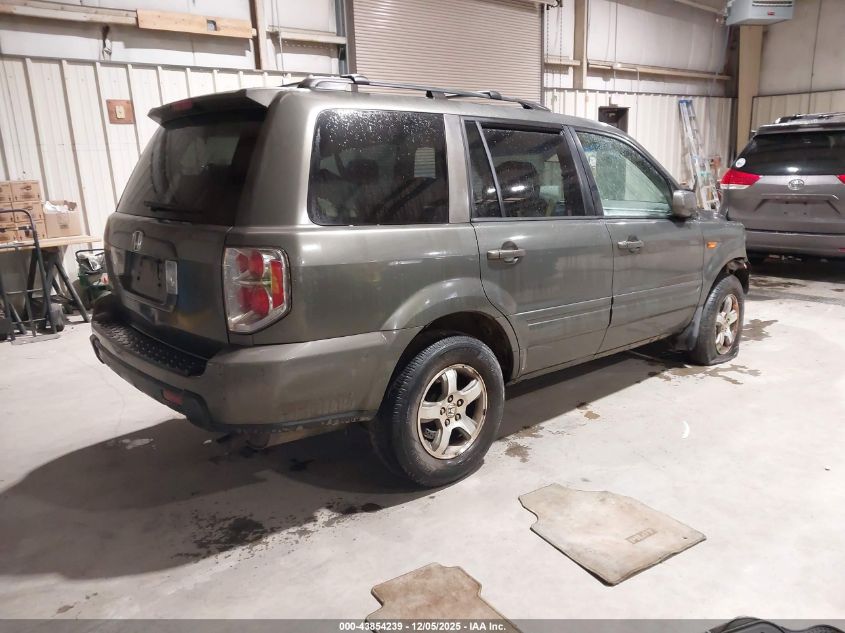 2006 Honda Pilot Ex-L VIN: 5FNYF28666B029728 Lot: 43854239