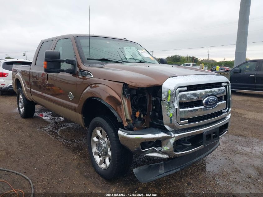 2012 Ford F-250 Lariat VIN: 1FT7W2BT8CEC54613 Lot: 43854262