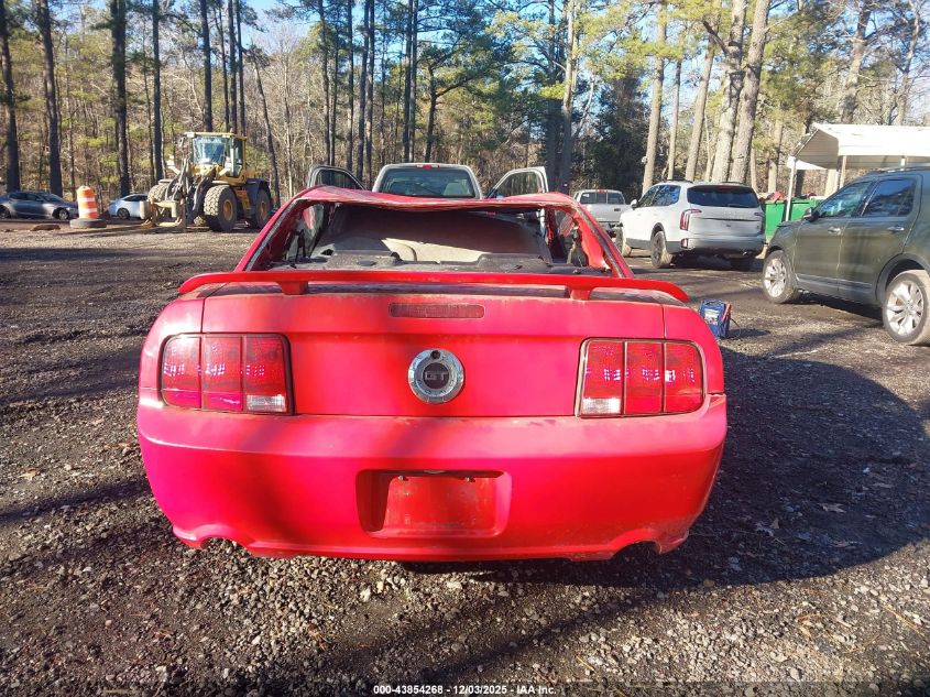 2007 Ford Mustang Gt Deluxe/Gt Premium VIN: 1ZVFT82H475314229 Lot: 43854268