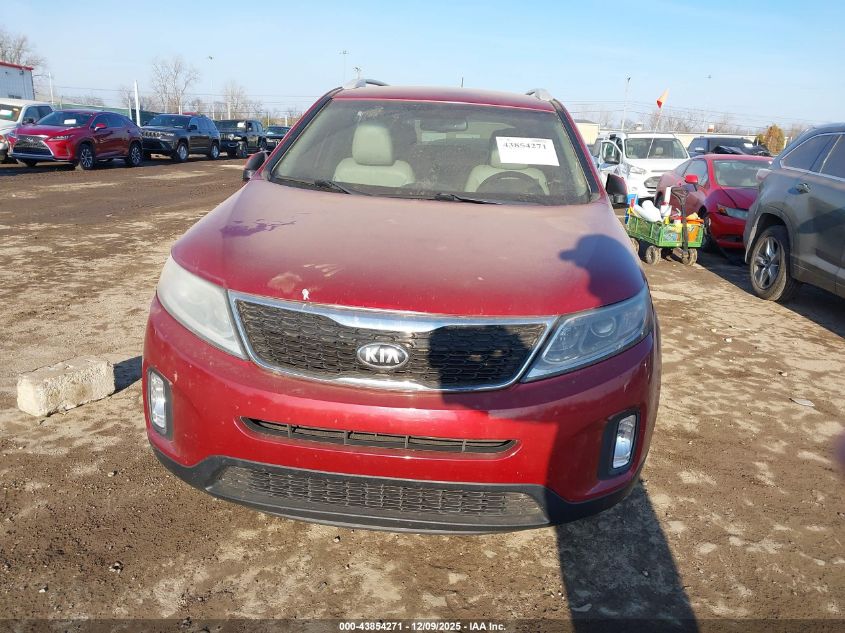 2015 Kia Sorento Lx VIN: 5XYKT3A66FG625414 Lot: 43854271
