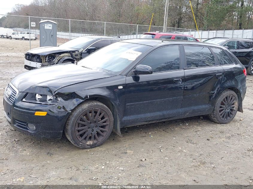 2007 Audi A3 2.0T VIN: WAUNF78P67A107456 Lot: 43854273