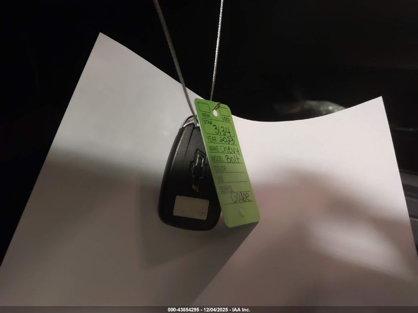 2023 Chevrolet Bolt Euv Fwd Lt VIN: 1G1FY6S05P4139507 Lot: 43854295