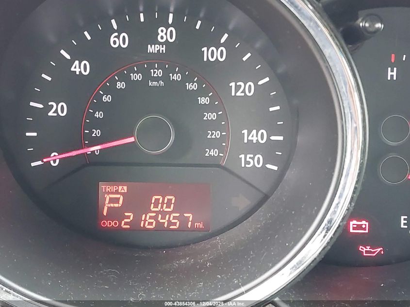 2012 Kia Sorento Lx V6 VIN: 5XYKT4A27CG285866 Lot: 43854306