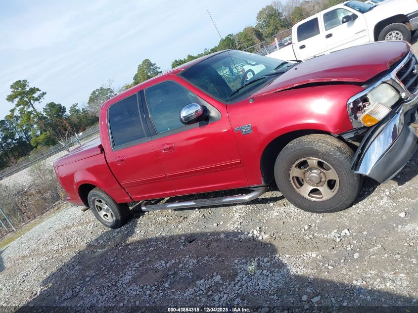 2002 Ford F-150 Lariat/Xlt VIN: 1FTRW07632KA22758 Lot: 43854315