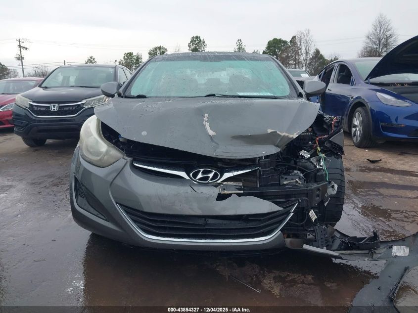 2014 Hyundai Elantra Se VIN: 5NPDH4AE3EH482128 Lot: 43854327