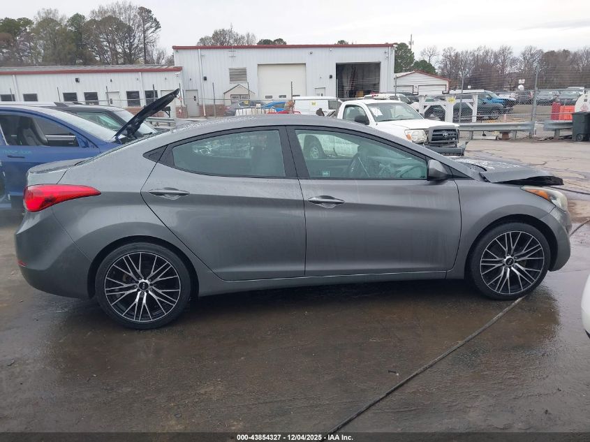 2014 Hyundai Elantra Se VIN: 5NPDH4AE3EH482128 Lot: 43854327