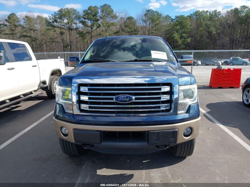 2014 Ford F-150 Lariat VIN: 1FTFW1ET5EFB97009 Lot: 43854331