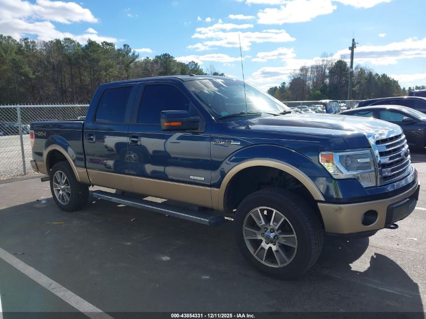2014 Ford F-150 Lariat VIN: 1FTFW1ET5EFB97009 Lot: 43854331