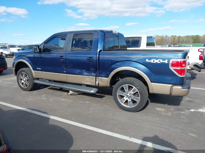 2014 Ford F-150 Lariat VIN: 1FTFW1ET5EFB97009 Lot: 43854331