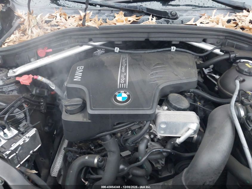 2017 BMW X3 xDrive28I VIN: 5UXWX9C58H0D99531 Lot: 43854348