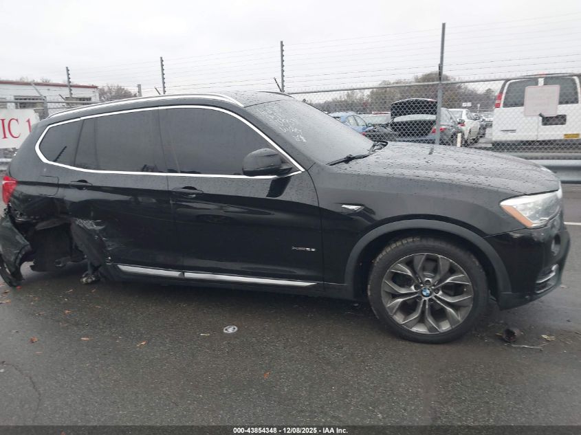 2017 BMW X3 xDrive28I VIN: 5UXWX9C58H0D99531 Lot: 43854348
