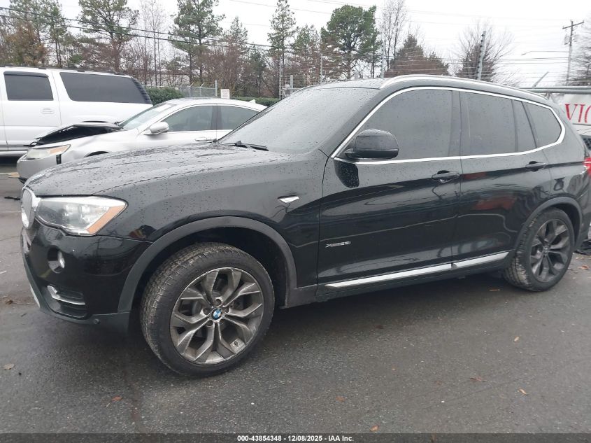 2017 BMW X3 xDrive28I VIN: 5UXWX9C58H0D99531 Lot: 43854348