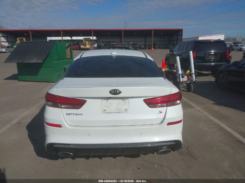 2019 Kia Optima S VIN: 5XXGT4L34KG280655 Lot: 43854353
