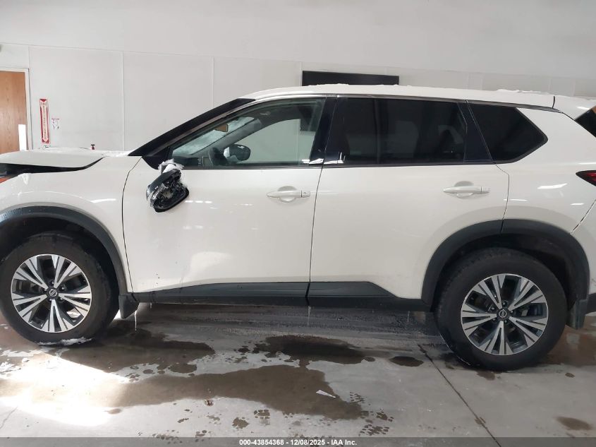 2021 Nissan Rogue Sv Fwd VIN: JN8AT3BA4MW014848 Lot: 43854368