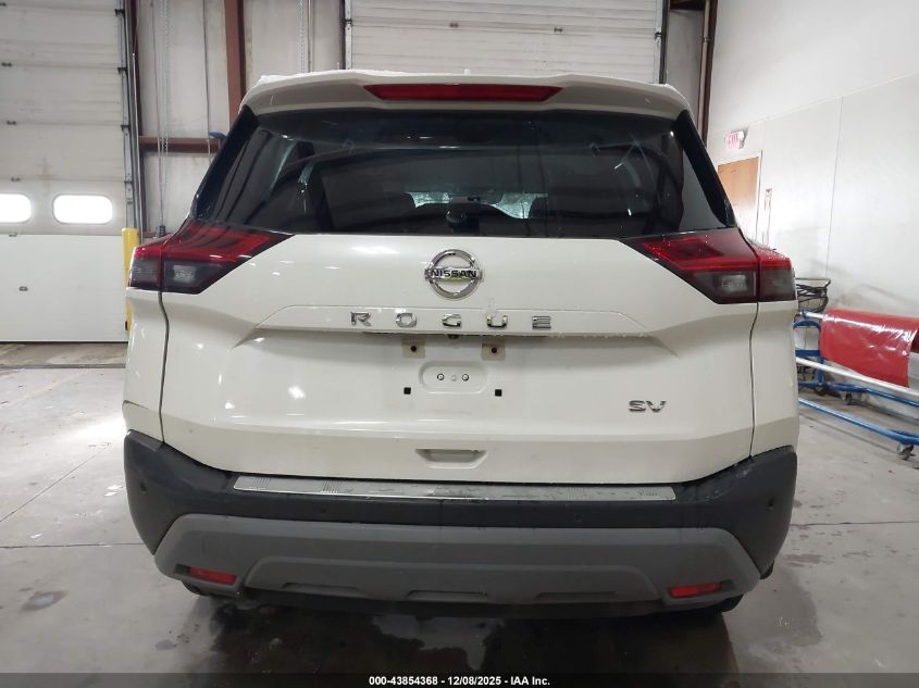 2021 Nissan Rogue Sv Fwd VIN: JN8AT3BA4MW014848 Lot: 43854368