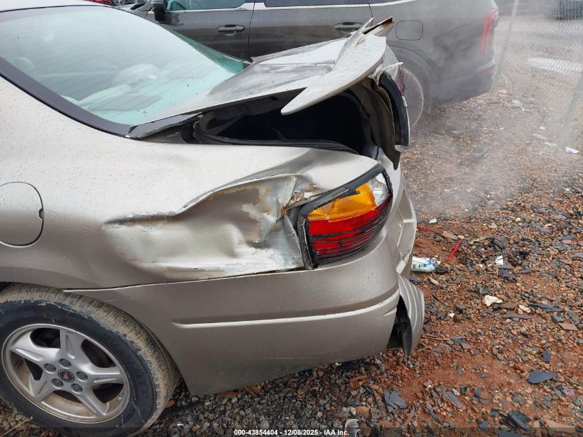 2002 Pontiac Bonneville Se VIN: 1G2HX54K524105785 Lot: 43854404