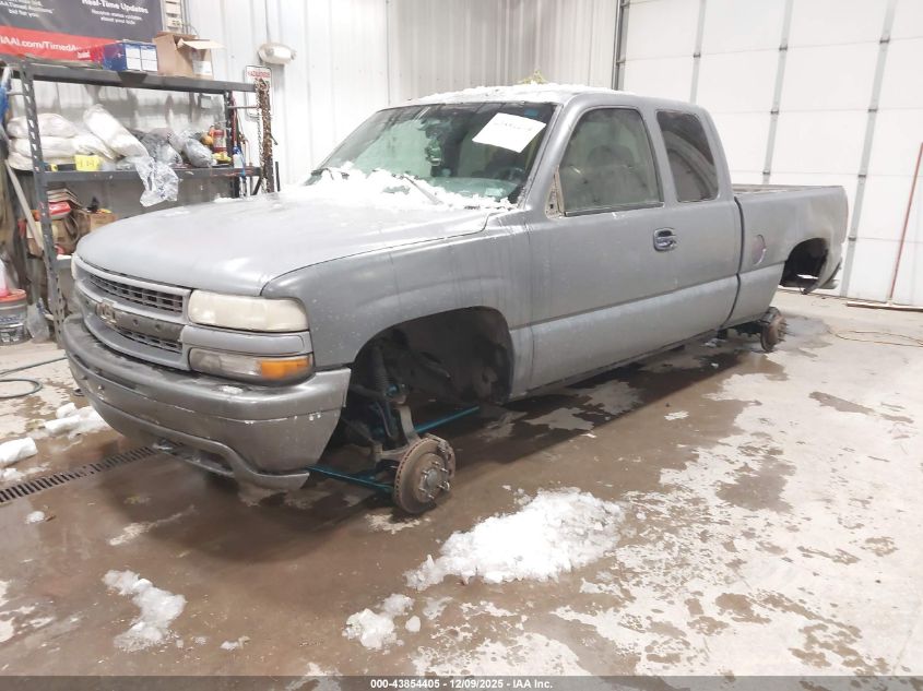 2002 Chevrolet Silverado 1500 Ls VIN: 2GCEK19T821319513 Lot: 43854405