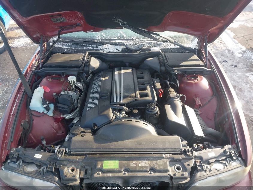 2001 BMW 525Ia VIN: WBADT43461GF58443 Lot: 43854477