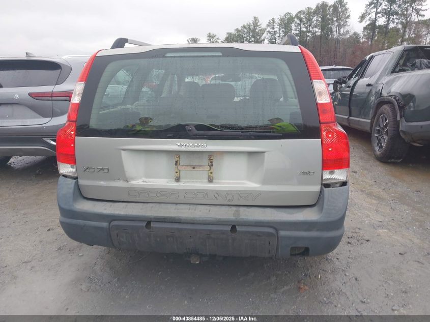 2005 Volvo Xc70 2.5T Awd VIN: YV1SZ592851181408 Lot: 43854485