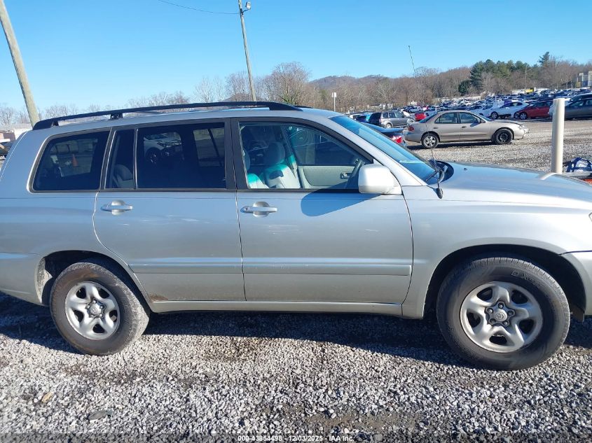 2006 Toyota Highlander VIN: JTEGD21A960140073 Lot: 43854498