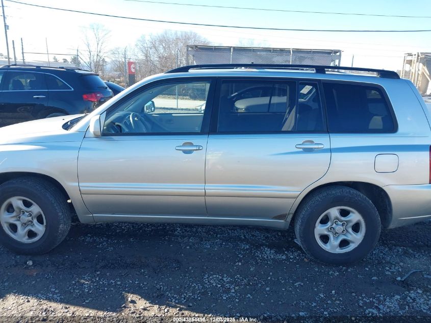 2006 Toyota Highlander VIN: JTEGD21A960140073 Lot: 43854498
