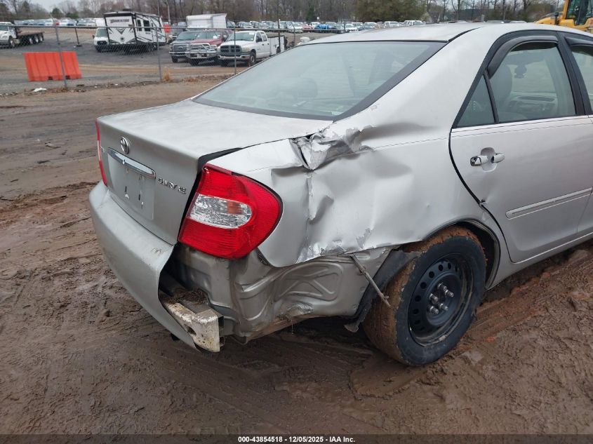 2004 Toyota Camry Xle VIN: 4T1BE30K24U832785 Lot: 43854518