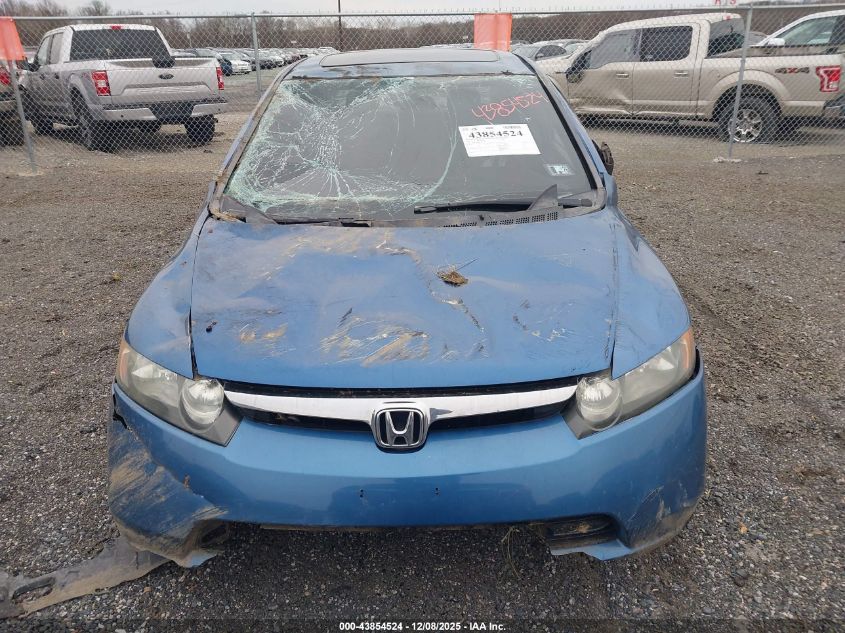 2007 Honda Civic Ex VIN: 1HGFA16887L047376 Lot: 43854524