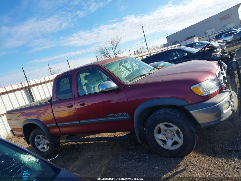 2002 Toyota Tundra Sr5 V8 VIN: 5TBBT44122S234398 Lot: 43854541