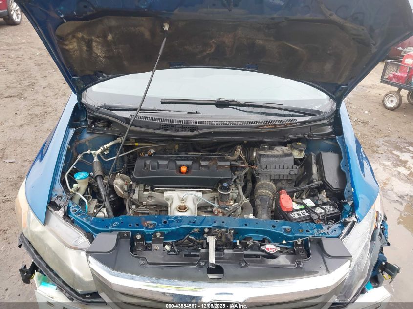 2012 Honda Civic Lx VIN: 2HGFB2F58CH575998 Lot: 43854567