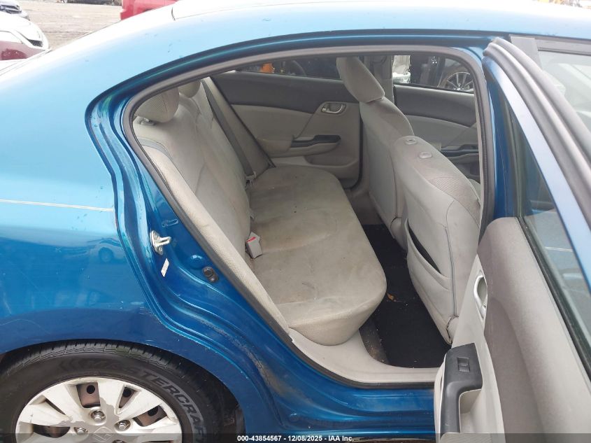 2012 Honda Civic Lx VIN: 2HGFB2F58CH575998 Lot: 43854567