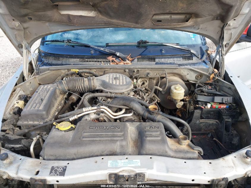 2000 Dodge Durango VIN: 1B4HR28Z9YF190443 Lot: 43854573