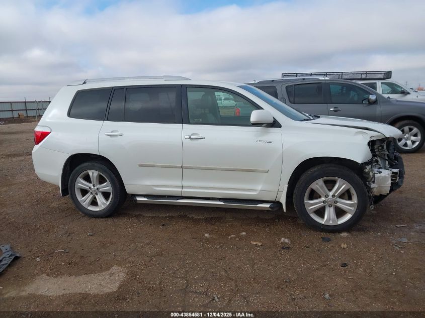 2008 Toyota Highlander Limited VIN: JTEES42A182085956 Lot: 43854581