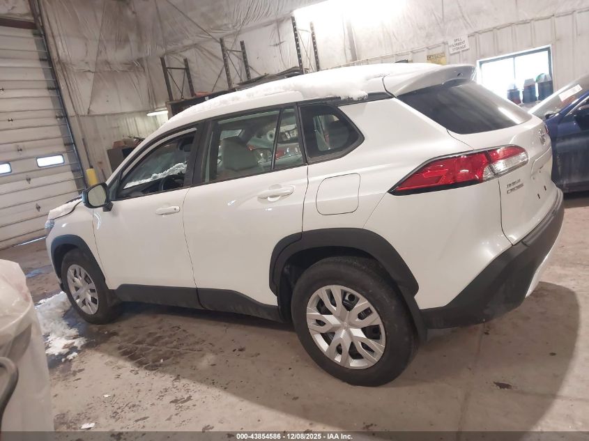 2025 Toyota Corolla Cross L VIN: 7MUAAABG6SV122451 Lot: 43854586