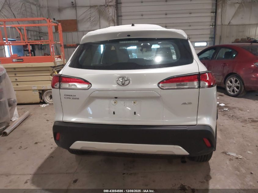 2025 Toyota Corolla Cross L VIN: 7MUAAABG6SV122451 Lot: 43854586