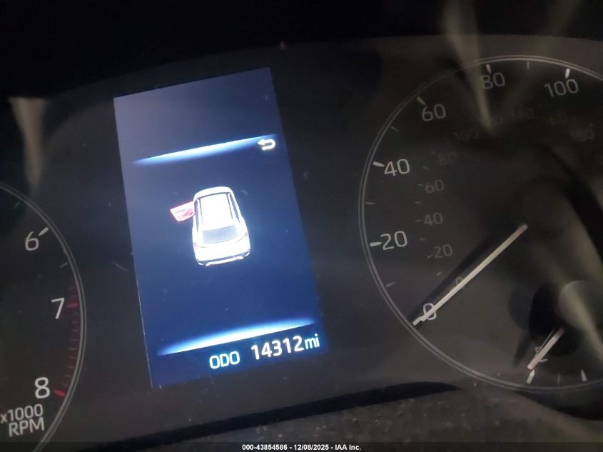 2025 Toyota Corolla Cross L VIN: 7MUAAABG6SV122451 Lot: 43854586