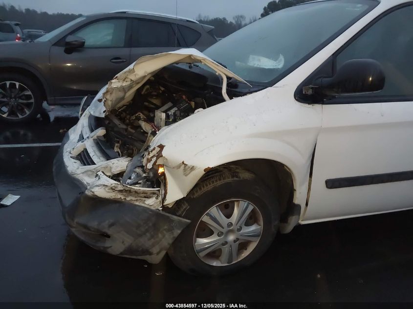 2007 Dodge Caravan Se VIN: 1D4GP25E67B174148 Lot: 43854597