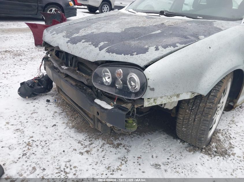 2001 Volkswagen Golf Gls/Gls 1.8L Turbo VIN: 9BWGD61J814030361 Lot: 43854598