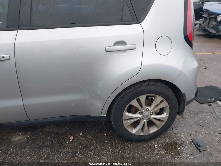 2016 Kia Soul + VIN: KNDJP3A52G7837314 Lot: 43854665