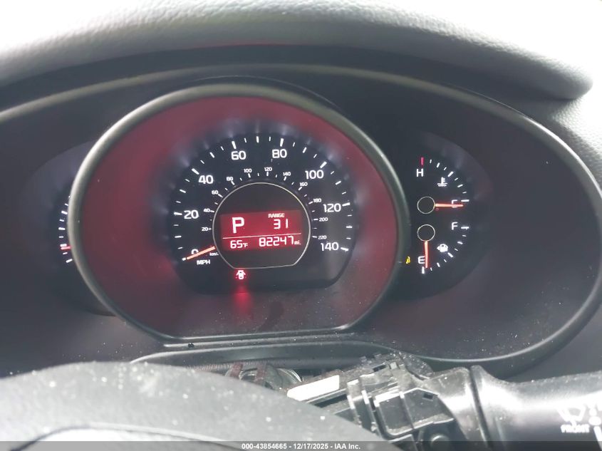 2016 Kia Soul + VIN: KNDJP3A52G7837314 Lot: 43854665