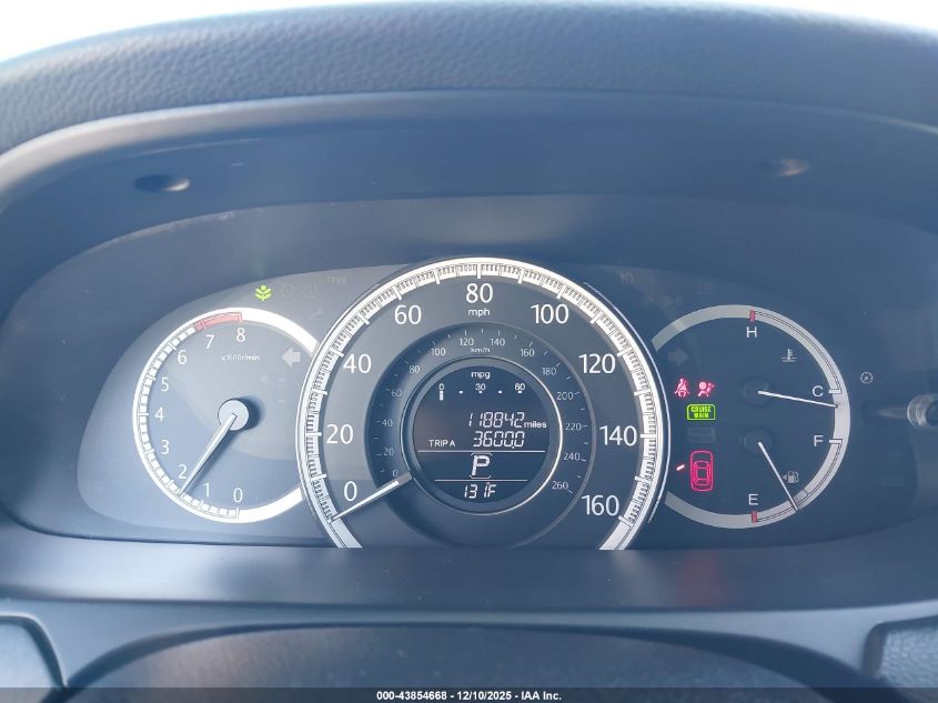 2014 Honda Accord Ex VIN: 1HGCR2F72EA065390 Lot: 43854668