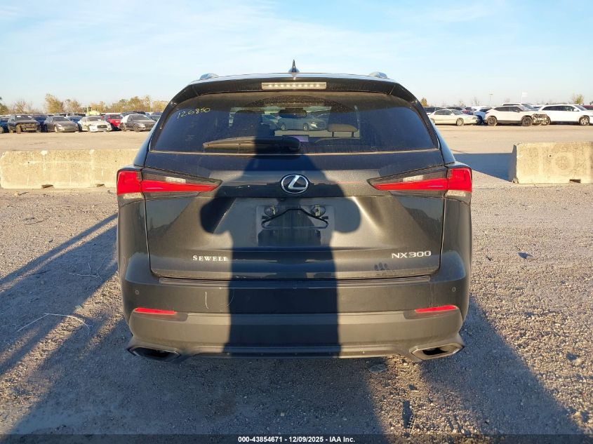 2019 Lexus Nx 300 VIN: JTJBARBZ0K2203268 Lot: 43854671