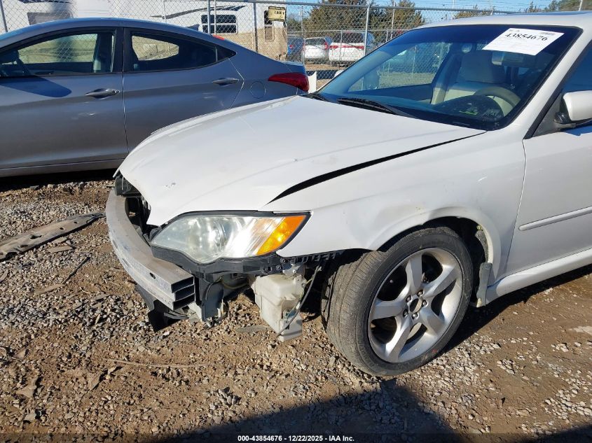 2009 Subaru Legacy 2.5I VIN: 4S3BL616597222382 Lot: 43854676