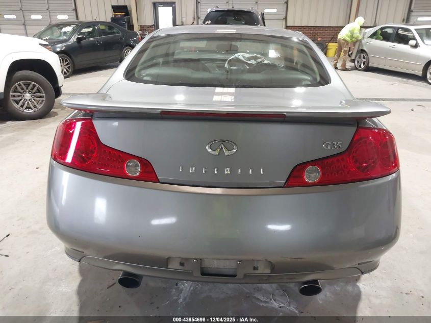 2003 Infiniti G35 Base W/6 Speed Manual VIN: JNKCV54E03M209364 Lot: 43854698
