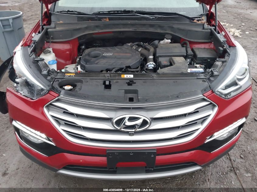 2017 Hyundai Santa Fe Sport 2.0T Ultimate VIN: 5XYZW4LAXHG408495 Lot: 43854699