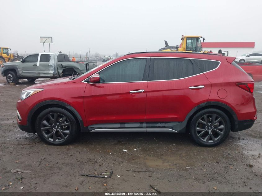 2017 Hyundai Santa Fe Sport 2.0T Ultimate VIN: 5XYZW4LAXHG408495 Lot: 43854699