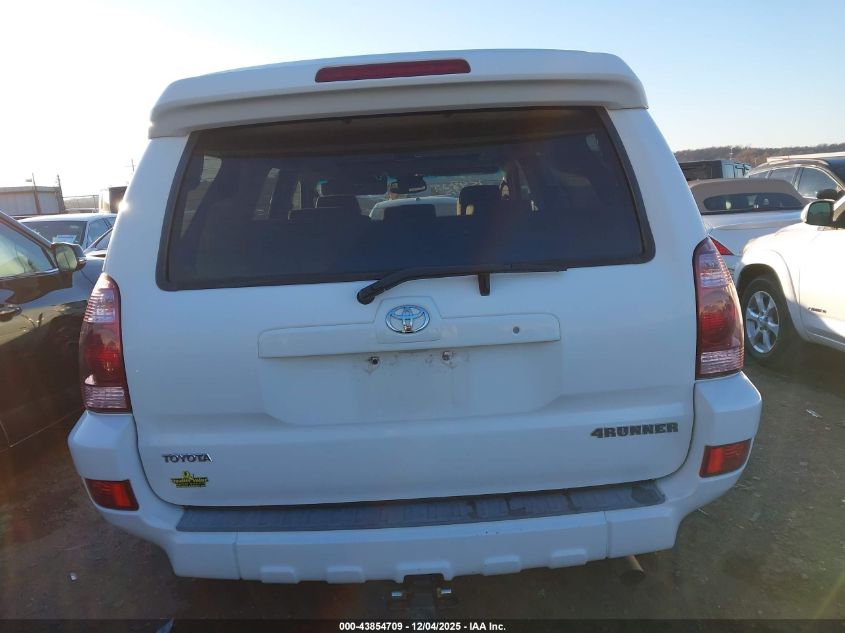 2005 Toyota 4Runner Sr5 V6 VIN: JTEZU14R558036345 Lot: 43854709